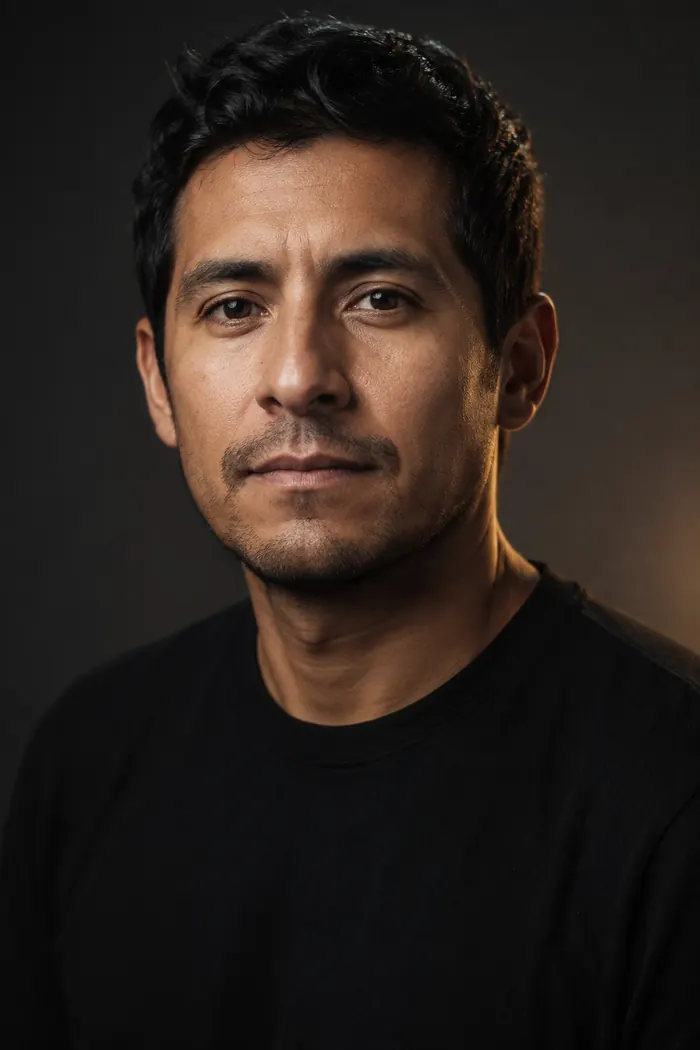 Retrato de Renzo Valdivia, fundador de Café Gamer Perú